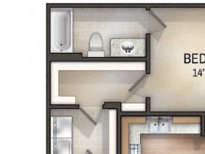 Chambray II Unfurnished Floor Plan Chambray II Unfurnished Floor Plan at Tattersall Chesapeake, Chesapeake